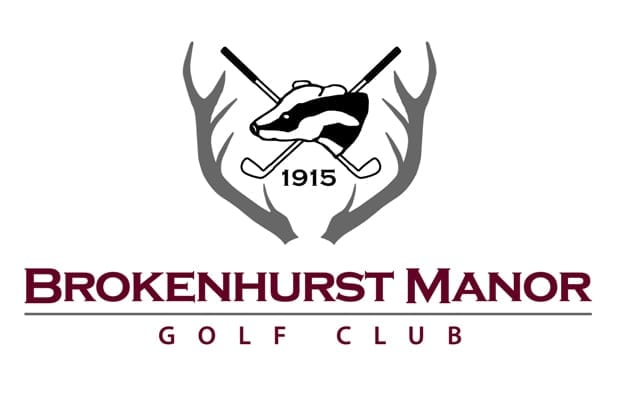 Brokenhurst Manor Golf club logo for midweek breaks discount